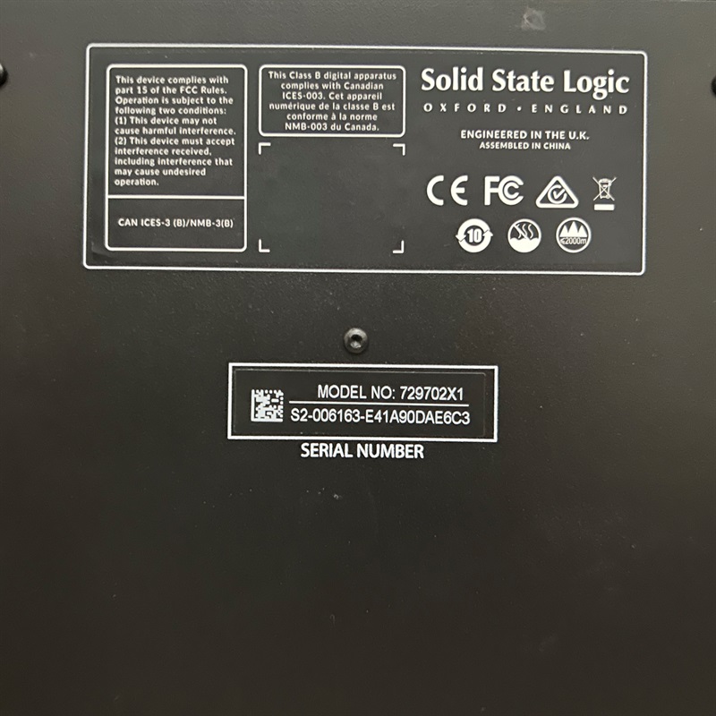 SSL(Solid State Logic) SSL2の画像